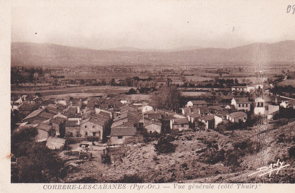 Corbère les Cabanes-Vue sud 