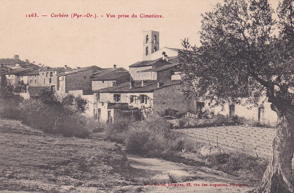 Vue depuis le cimetière