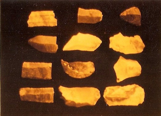 Outillages en silex Néolithique moyen (-4000 -3000 ans)