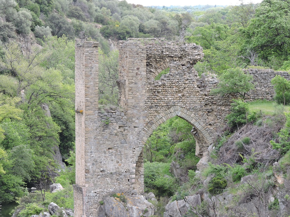 Ruines du pont-aqueduc d'en Labau